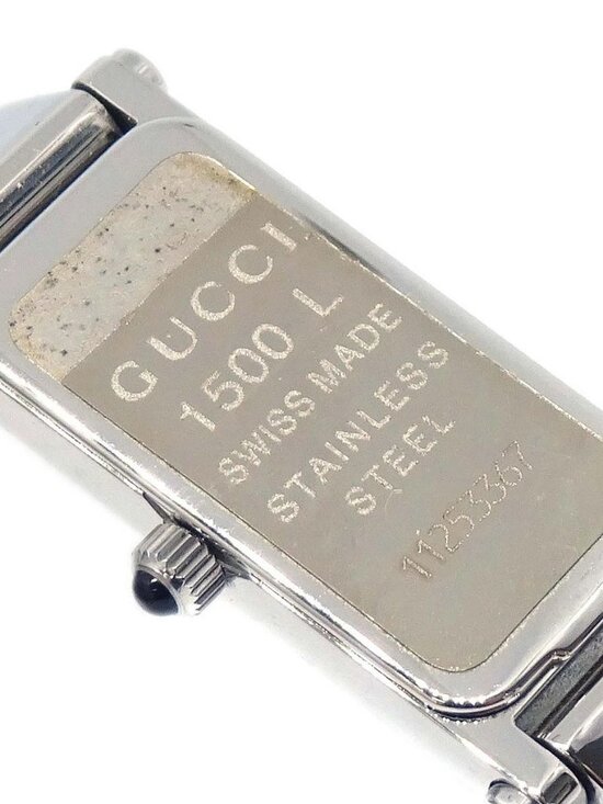 Gucci 1500L Quartz Watch SS 166908 main image 3